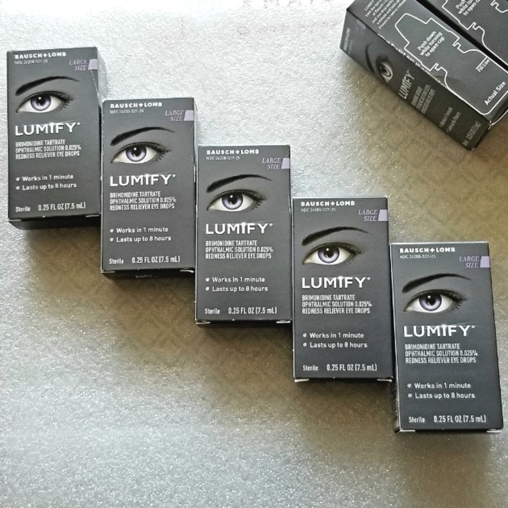 LUMIFY 5 LARGE BOXES .25oz Exp:2027